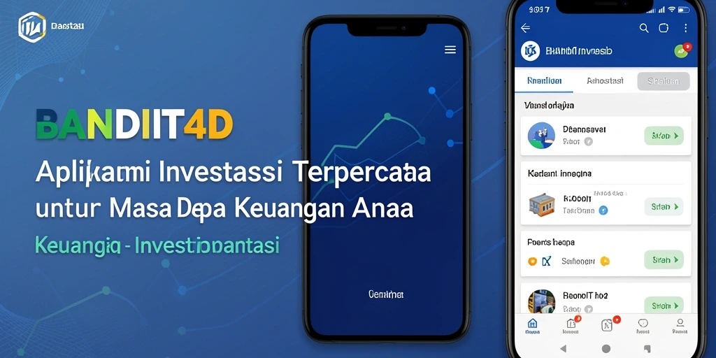 Tampilan antarmuka aplikasi BANDIT4D yang modern dan intuitif.