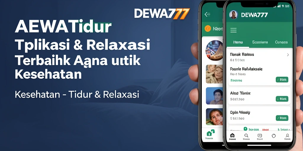 Antarmuka DEWA777 yang ramah pengguna untuk relaksasi dan tidur.