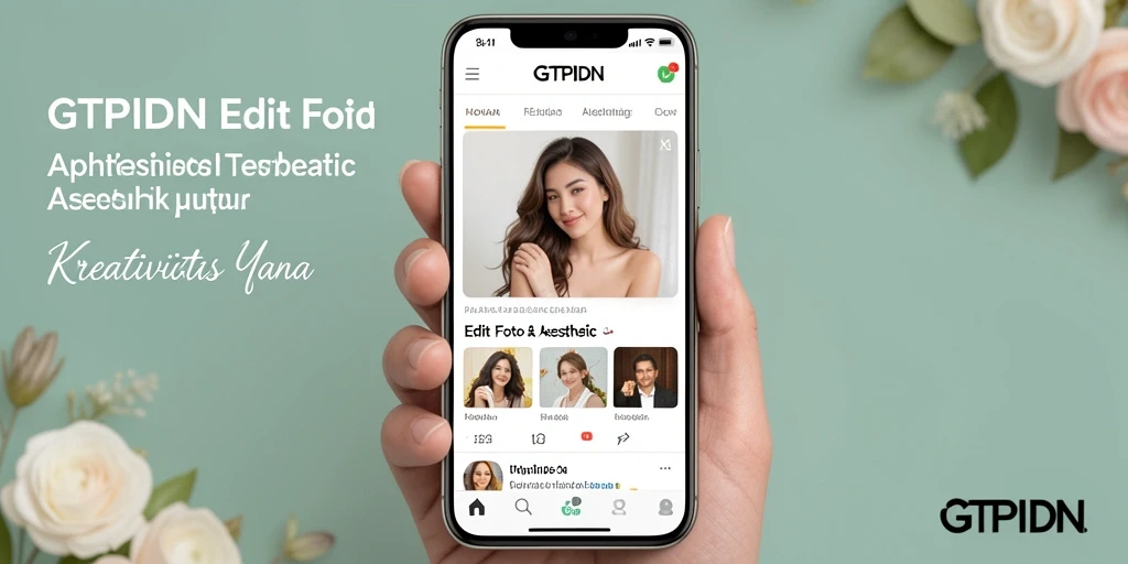 Antarmuka GTPIDN yang menarik untuk Edit Foto Aesthetic.