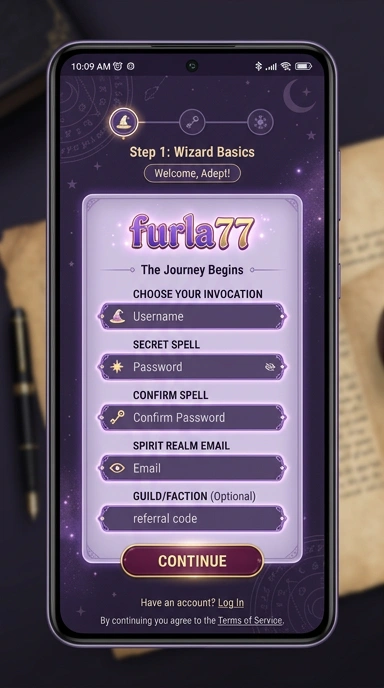 Panduan Registrasi Akun Baru Furla77 untuk Android